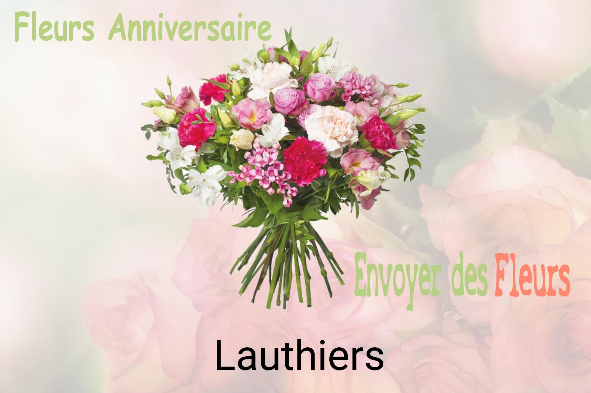 Bouquet de fleurs d’anniversaire livré à Lauthiers