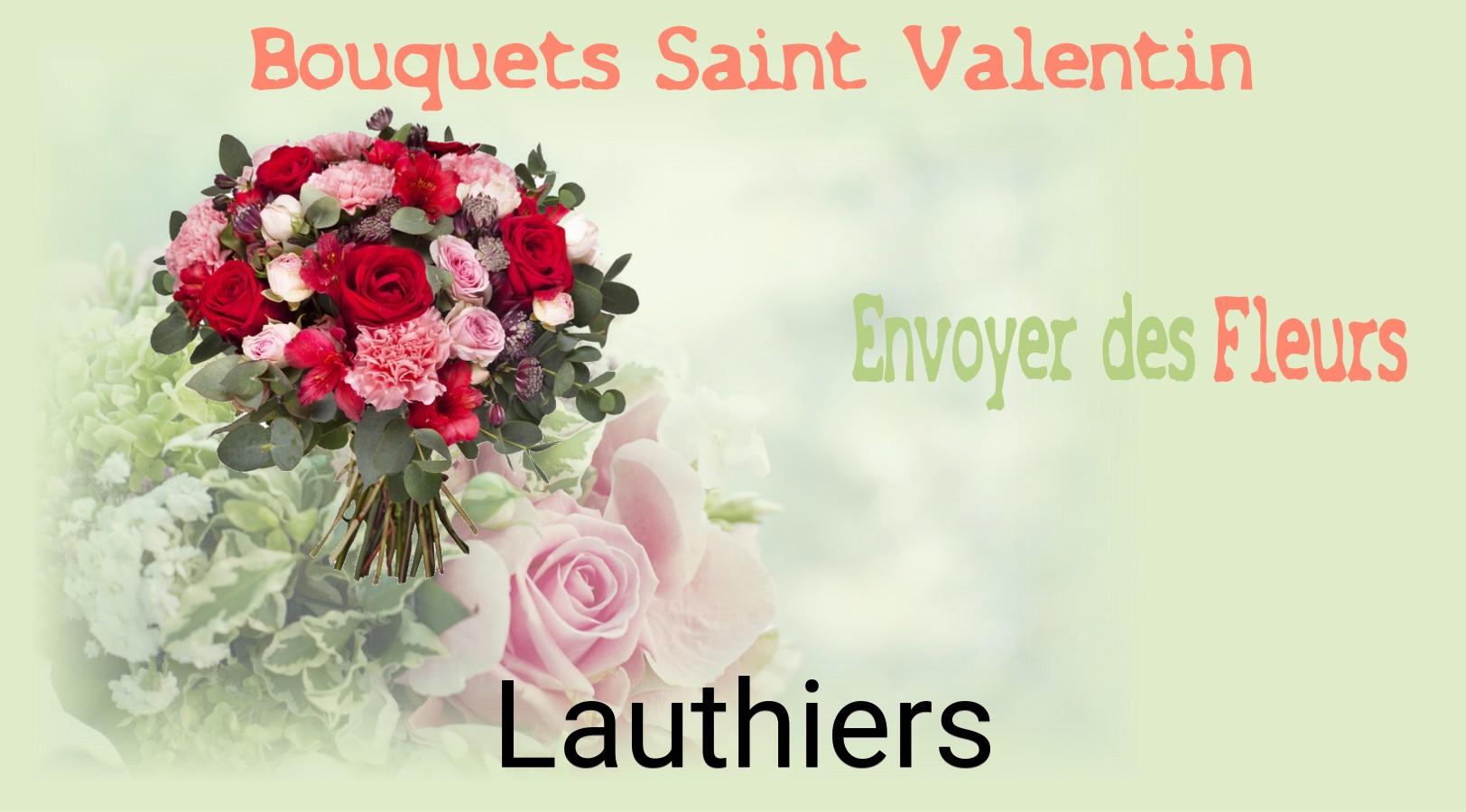 Roses de Saint-Valentin livrées à Lauthiers